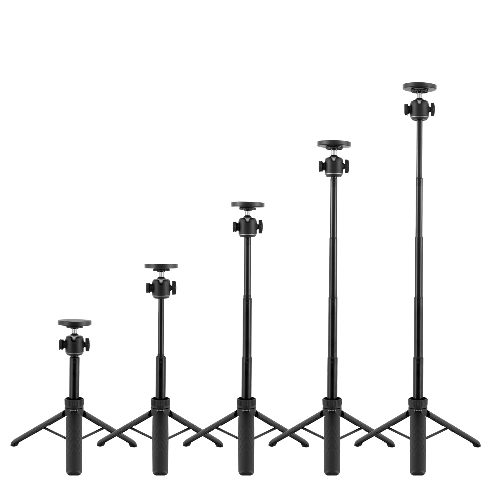 Extendable Magnetic Mount Tripod With Cold Shoe Connection