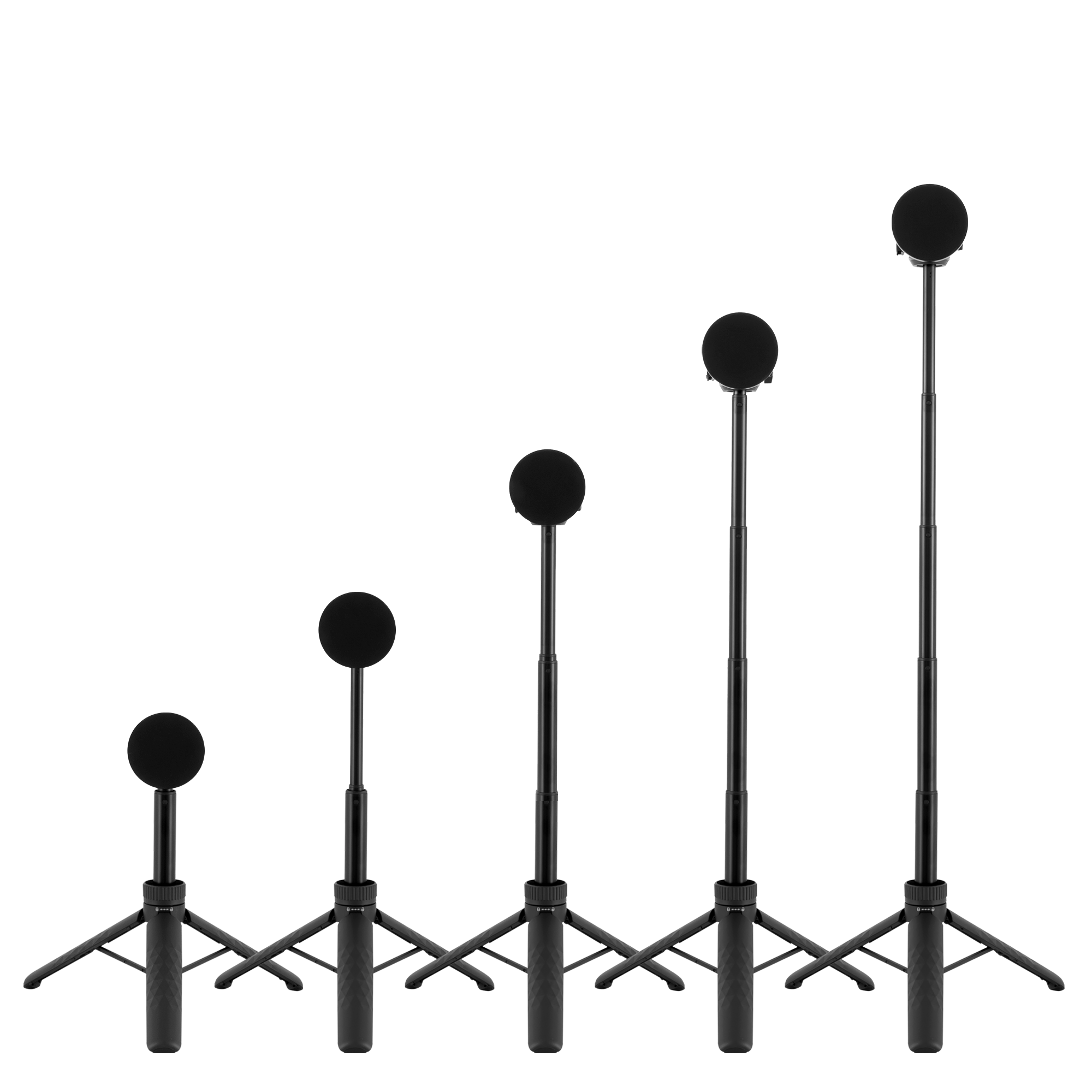 Extendable Magnetic Mount Tripod With Cold Shoe Connection
