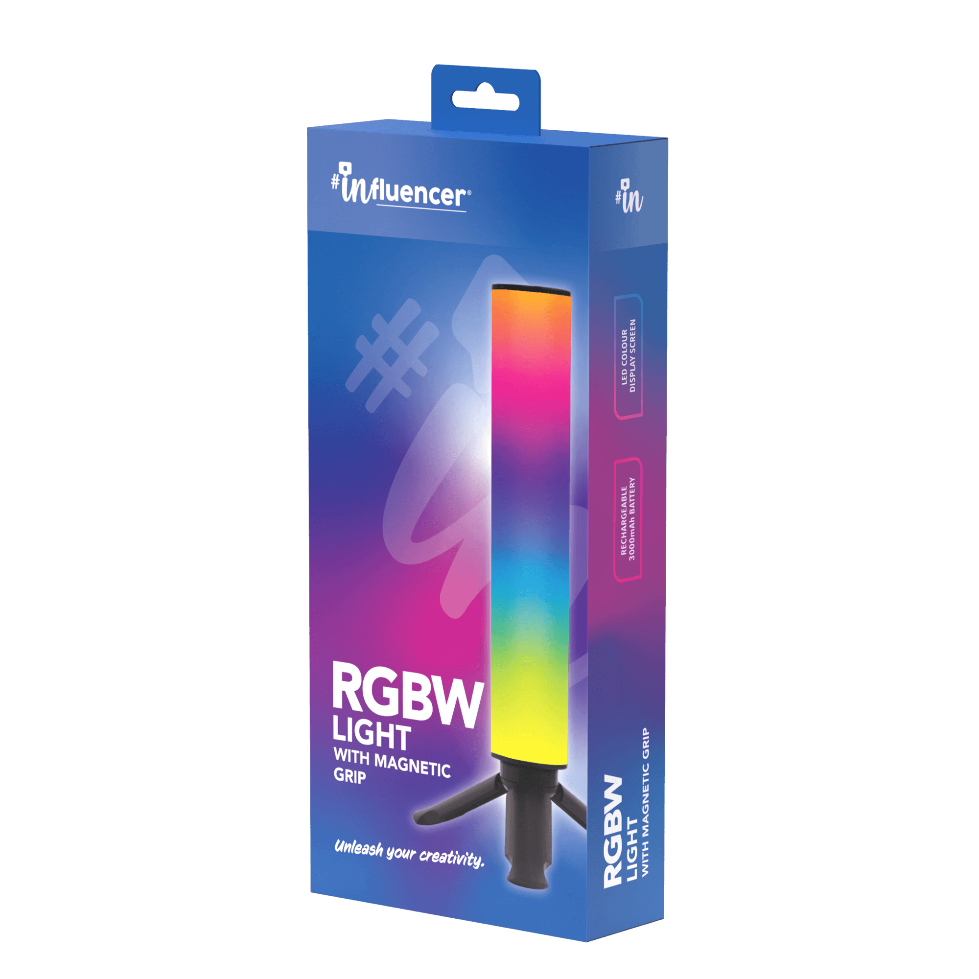 RGBW Light with Magnetic Grip