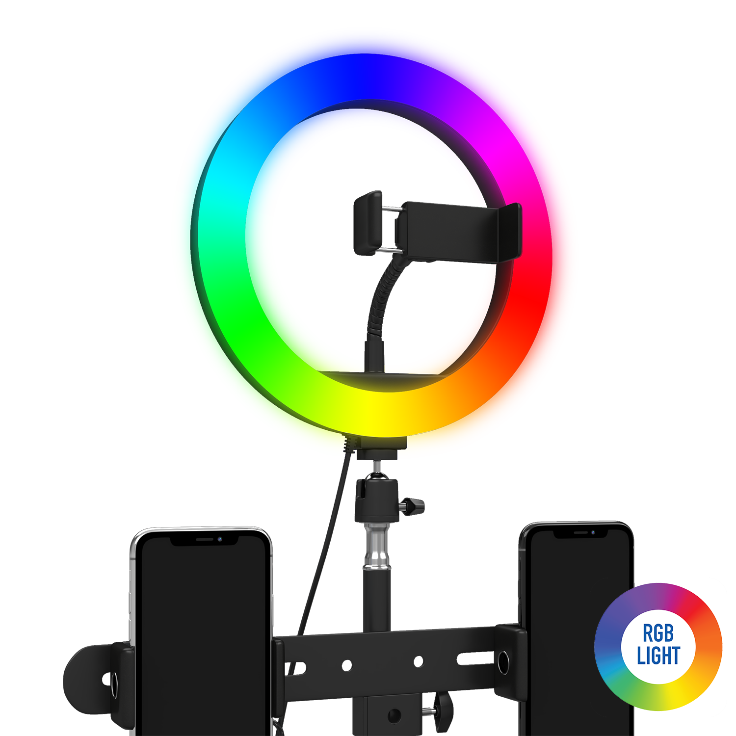 8 Inch RGB Ring Light Studio Kit